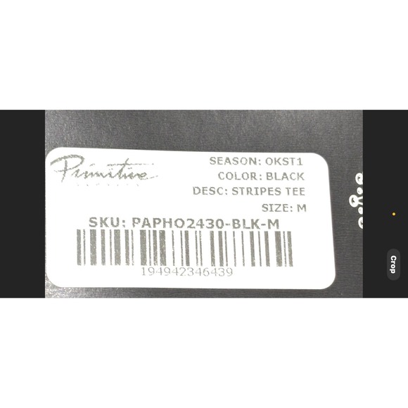 Primitive Skateboarding Outkast USA Flag Graphic Black T Shirt Mens Size Medium - Picture 9 of 9